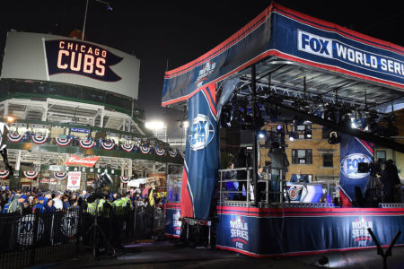 2016 World Series Wrigley Field Set