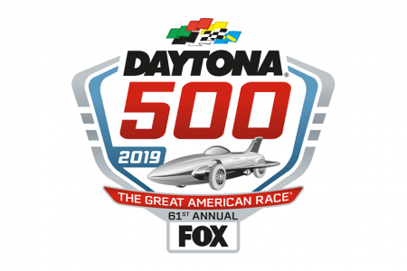 2019 Daytona 500 on FOX Logo