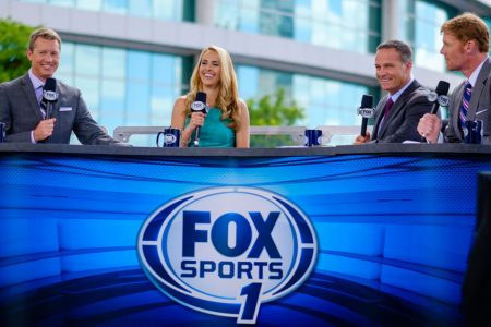 Rob Stone, Heather Mitts, Eric Wynalda & Alexi Lalas