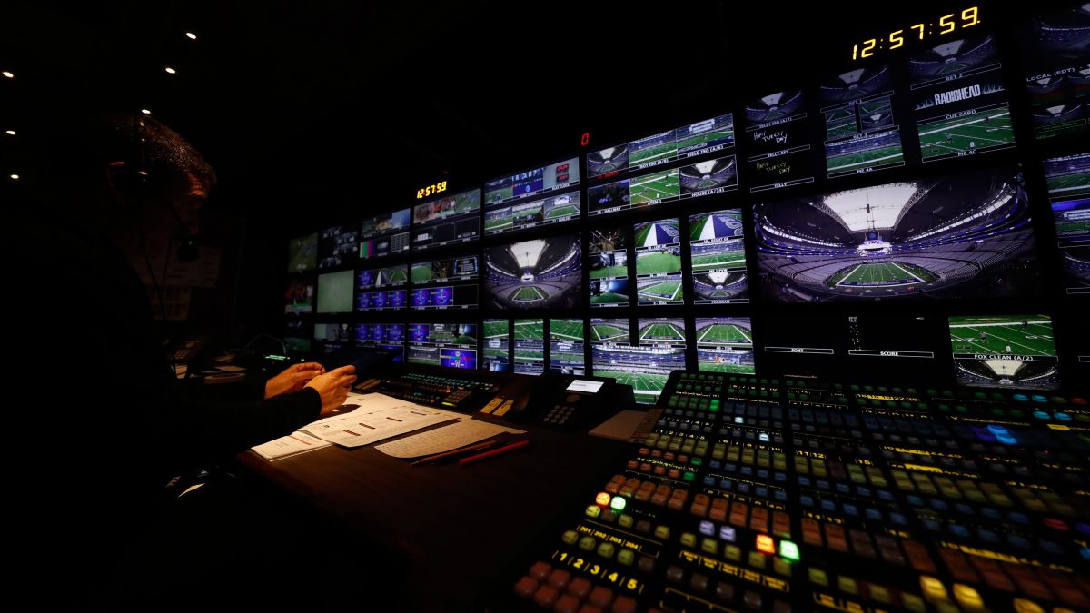 NFL Production Truck