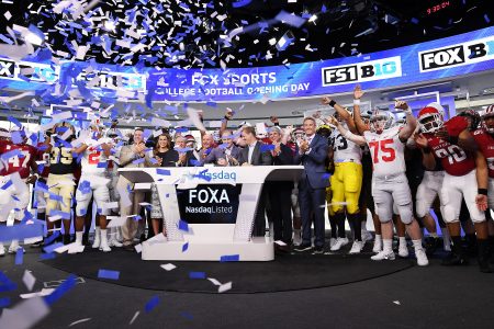 FOX Sports and Big Ten Executives Ring the NASDAQ Opening Bell