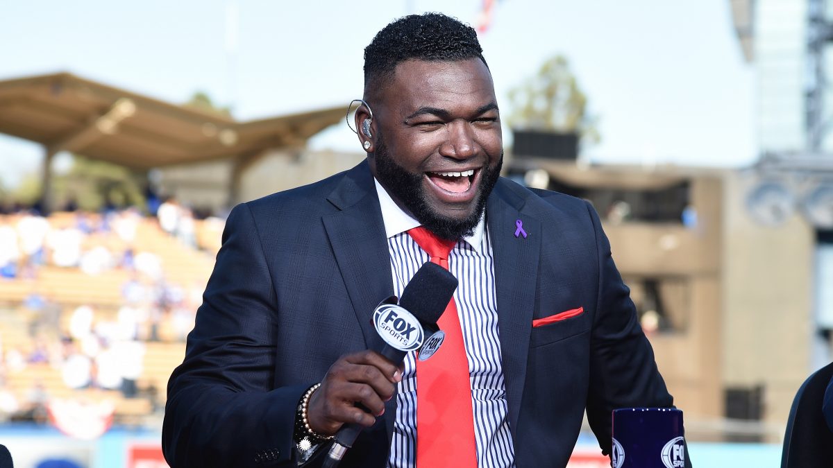 David Ortiz at 2017 World Series