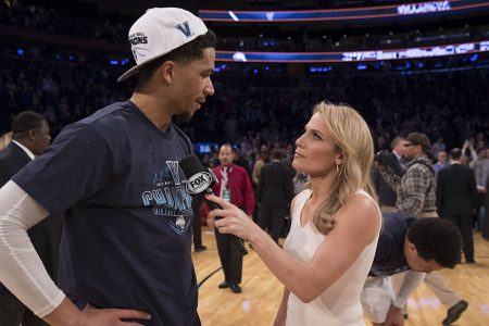 NEW YORK - MARCH 11: The 2017 Big East Tournament title game on Fox Sports at Madison Square Garden on March 11, 2017 in New York City. (Photo by Ben Hider/Fox Sports/PictureGroup)