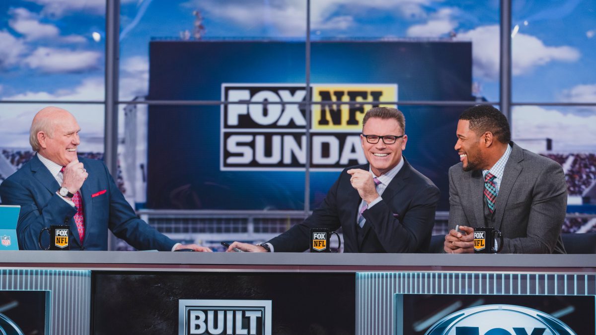 Terry Bradshaw, Howie Long and Michael Strahan