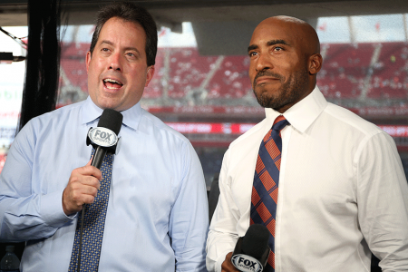 Kenny Albert and Ronde Barber