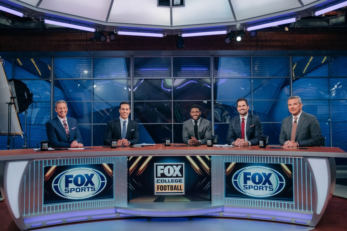 Rob Stone, Brady Quinn, Reggie Bush, Matt Leinart and Urban Meyer