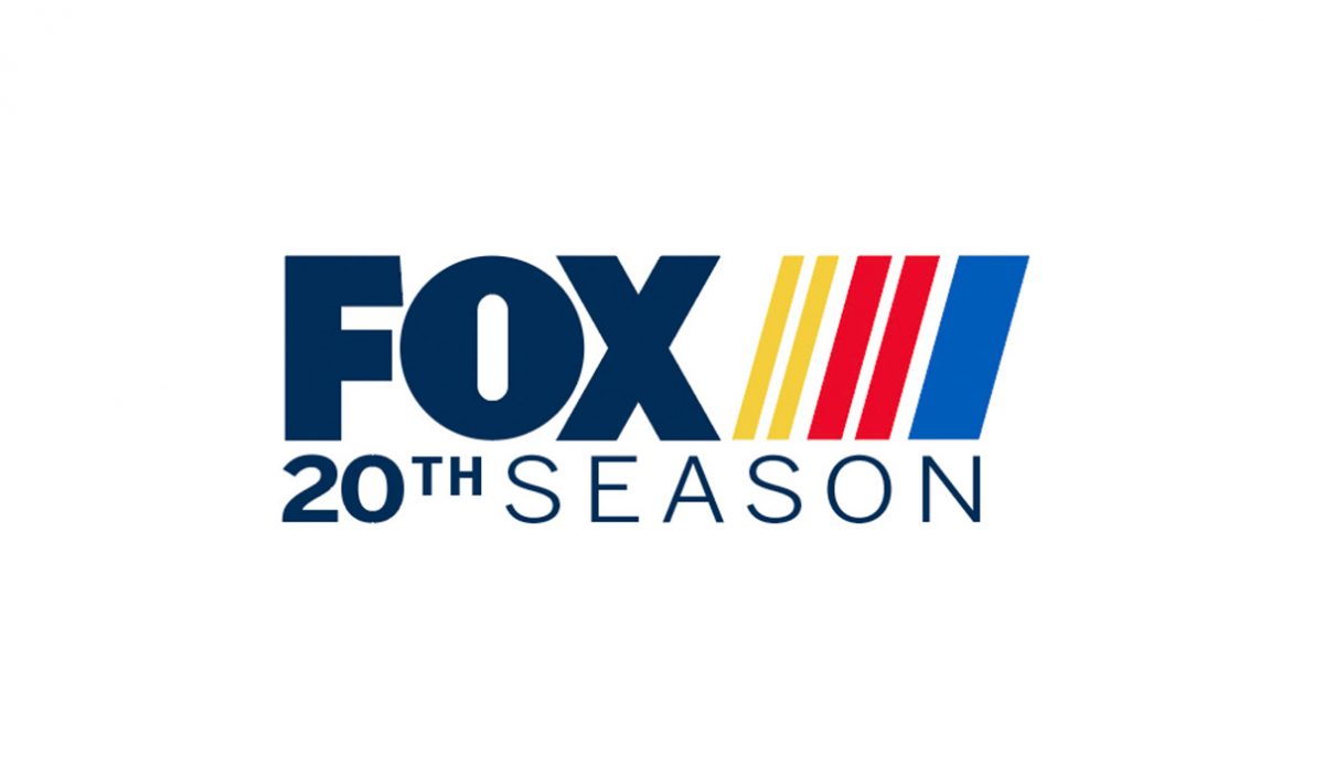 NASCAR on FOX 20th Season Logo