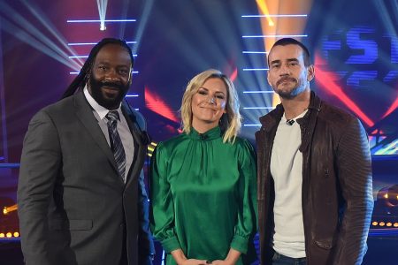 Booker T, Renee Young, CM Punk