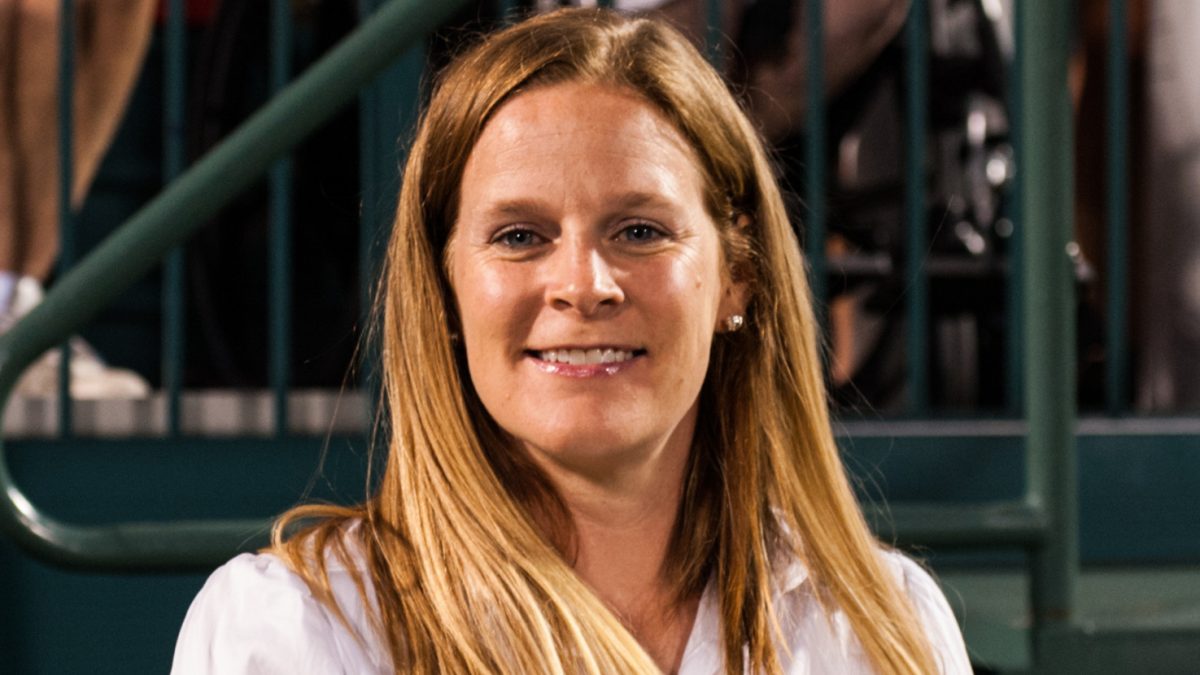 Portland Thorns head coach Cindy Parlow Cone. The Portland Thorns defeated the Western New York Flash 2-0 during the National Women's Soccer League (NWSL) finals at Sahlen's Stadium in Rochester, NY, on August 31, 2013.